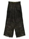 Prototypes Cargohose Mit Camouflage-print