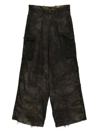 Prototypes Cargohose Mit Camouflage-print