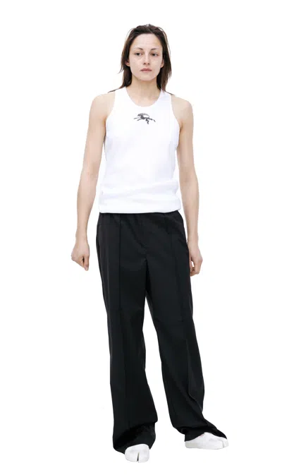 Prototypes Creased Trousers In Black