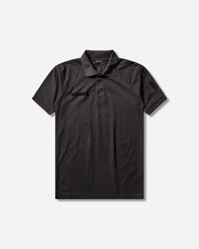 Prototypes Cut Up Military Polo In Black