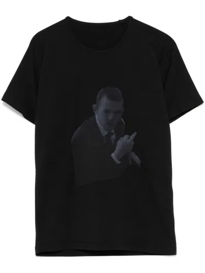 Prototypes Face-print T-shirt In Black