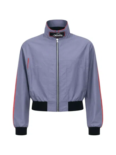 Prototypes Harrington Bonded Jacket In Blue