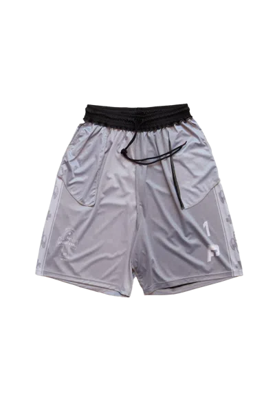 PROTOTYPES PROTOTYPES INSIDE OUT FOOTBALL SHORTS GREY