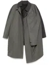 Prototypes Layered Cape In Green