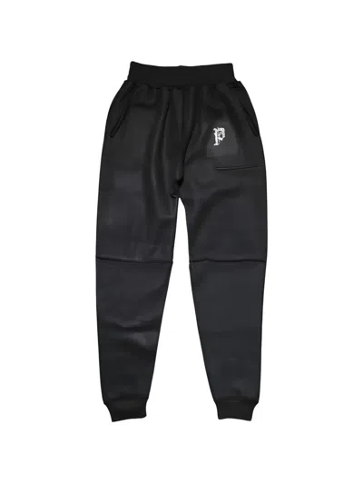 Prototypes Logo-detail Track Pants In Black