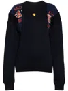 Prototypes Logo-print Cotton Sweatshirt In 蓝色