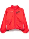 Prototypes Logo-print Jacket In 红色