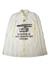 Prototypes Logo-print Raincoat In White