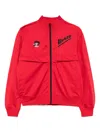 Prototypes Logo-print Sport Jacket In Red