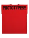 Prototypes Logo-print T-shirt In Rot