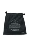 Prototypes Logo-print Drawstring Clutch Bag In Black