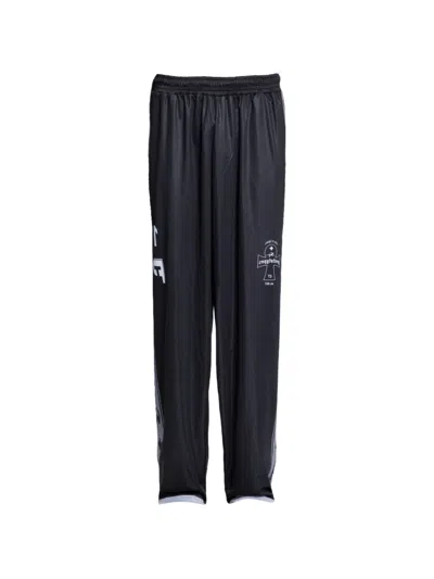 Prototypes Logo-print Track Pants In Black