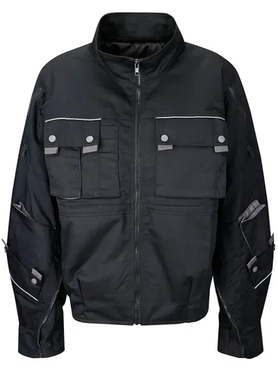 Prototypes Multi-pocket Jacket In Black