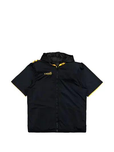 Prototypes Padded Football Gilet In Black