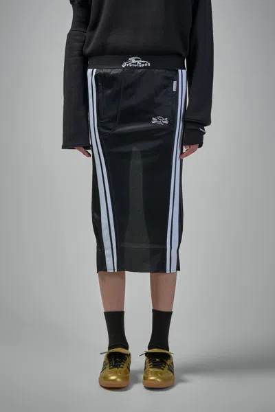 Prototypes Poly Jersey Pencil Skirt In Black