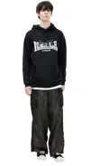 Prototypes Printed Hoodie In Black