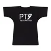 Prototypes Pt9-fitted Printed Tee Black In Black