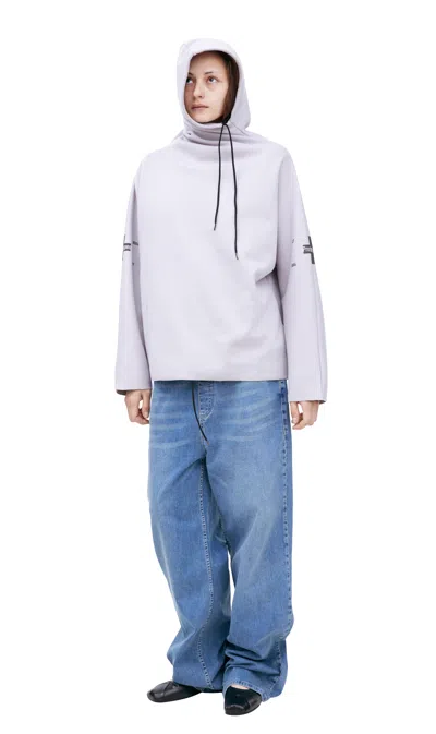 Prototypes Seamless Embroidered Hoodie In Multi