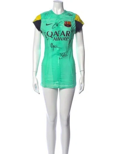 Pre-owned Prototypes Series 05 Mini Dress In Green