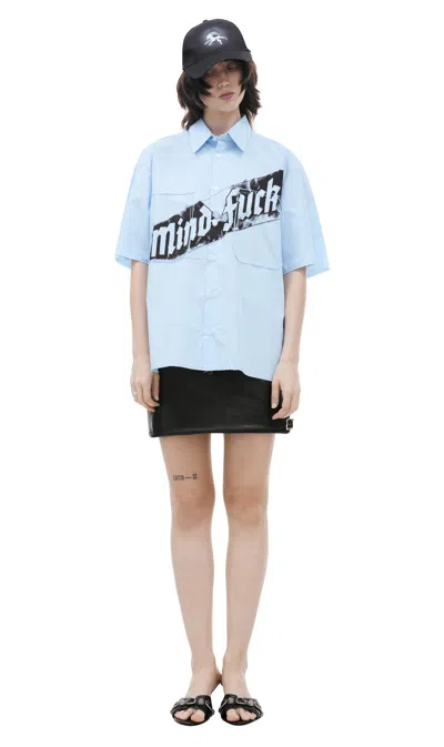 Prototypes Short-sleeved Shirt In Blue