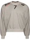 Prototypes Shrunken Sweatshirt In Grey
