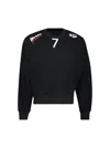 Prototypes Shrunken Sweatshirt In Navy