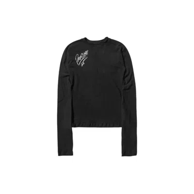 Prototypes Signed Long Sleeve T-shirt In Black