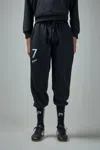 Prototypes Text Detail Tracksuit Pants In Black