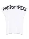 Prototypes White Waffle Muscle T-shirt In White
