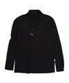 Prototypes Twisted Long Sleeve Polo In Black
