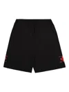 Prototypes Waffle Bermuda Shorts In Schwarz