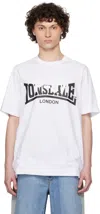 Prototypes White Backless T-shirt In Upcycled Tee White