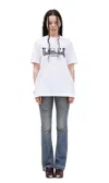 Prototypes White T-shirt With A Neckline In White