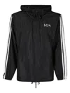 Prototypes Windbreaker Jacket With Adjustable Drawstrings In Black