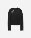 Prototypes Women S Signed Longsleeve Tee In Black