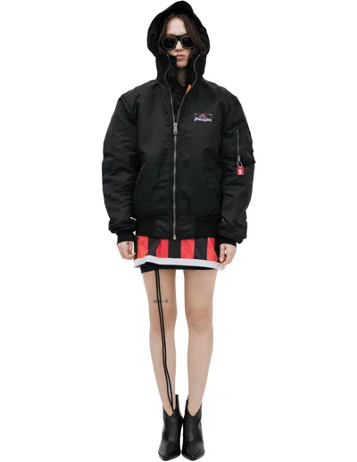 Prototypes X Alpha Industries Bomber In Black