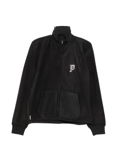 Prototypes X Alpha Industries Zip Embellished Sweatshirt In Black