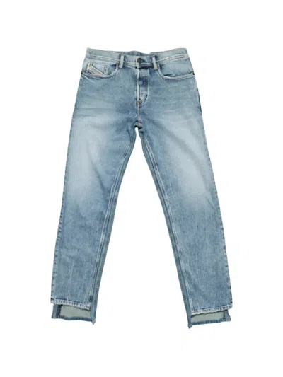 Prototypes X Diesel Split-hem Jeans In Blue