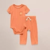 Proudly Baby Unisex 2-pc. Pant Set In Orange