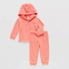 Proudly Baby Unisex 2-pc. Pant Set In Orange