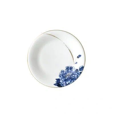 Prouna 7" Bone China Appetizer Plate In Blue;white