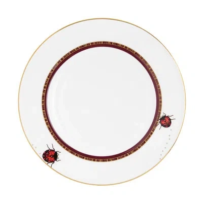 Prouna 8.5" Bone China Salad Or Dessert Plate In White