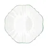 Prouna Twig New York Amelie 8.75 Salad Dessert Plate In Green/white