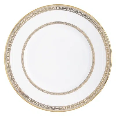 Prouna Bone China 13" Charger Plate In White;beige