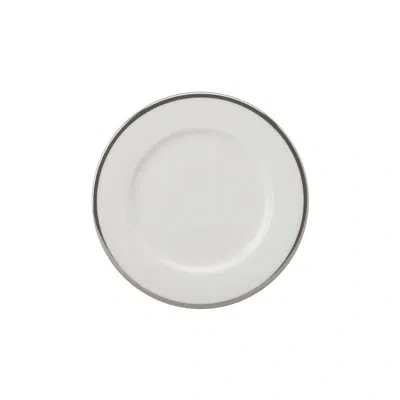 Prouna Comet 7" Bone China Appetizer Plate In White