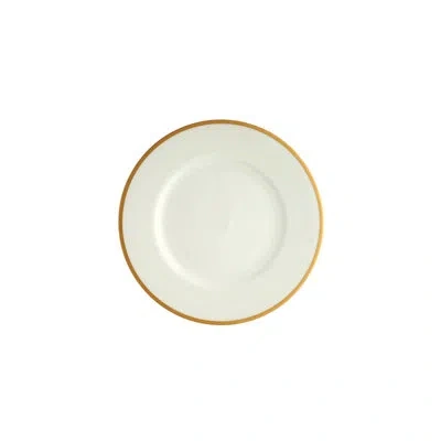 Prouna Comet 7" Bone China Appetizer Plate In White