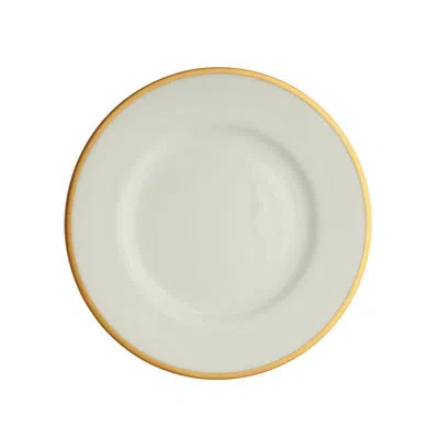 Prouna Comet 8.5" Bone China Salad Or Dessert Plate In White