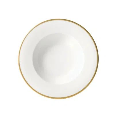 Prouna Comet Bone China Pasta/soup Bowl In Gold