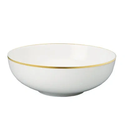 Prouna Comet Bone China Serving Bowl In Gold