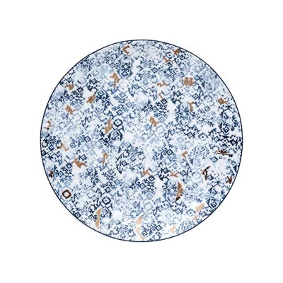 Prouna Cuenca 8.5'' Bone China Salad Or Dessert Plate In Blue